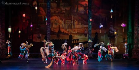 Sankt-Peterburqun Mariinski İmperator Teatrında “Min bir gecə” baleti ilk dəfə nümayiş olunub - FOTO
