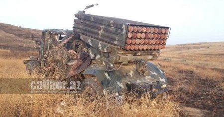Ermənistan ordusu Azərbaycana iki ədəd BM-21 “Qrad” “hədiyyə” etdi - FOTO