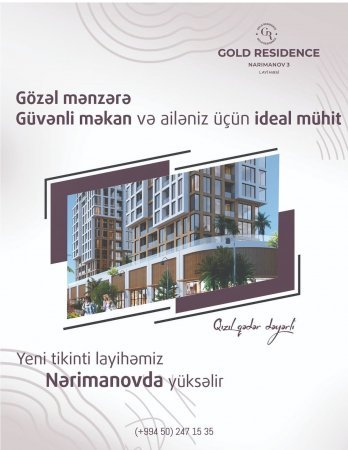 Gold Residence MMC – Etibarlılığın, Keyfiyyətin və Müasir Yaşayışın Simvolu Gold Residence MMC – Etibarlılığın, Keyfiyyətin və Müasir Yaşayışın Simvolu