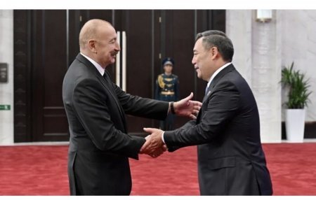 Prezident İlham Əliyev "ŞƏT plyus" formatında görüşdə çıxış edib