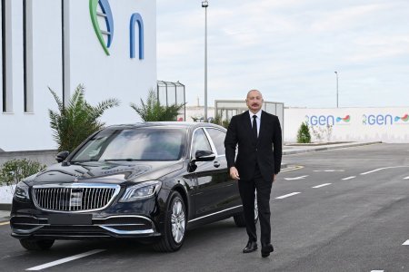 Prezident dərman istehsalı müəssisəsinin açılışında... - Foto